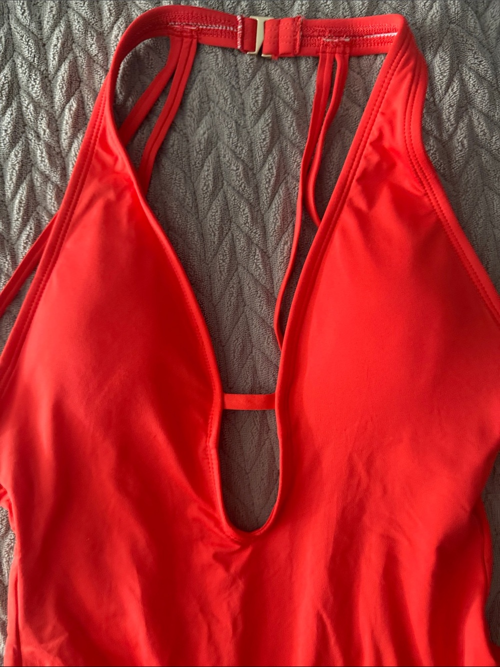 Vince Camuto Red Plunge